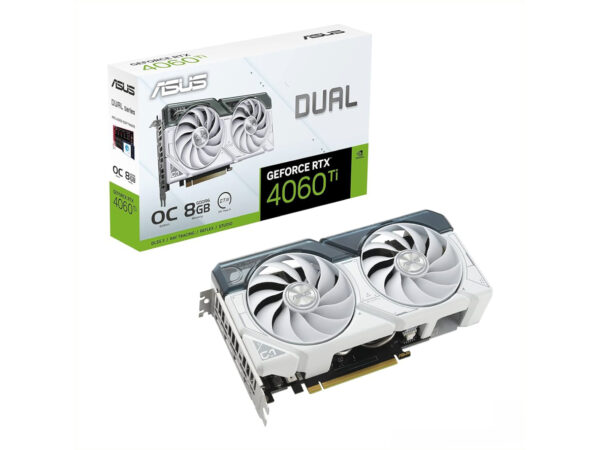 Asus Dual RTX 4060 White OC Edition 8GB Graphics Card