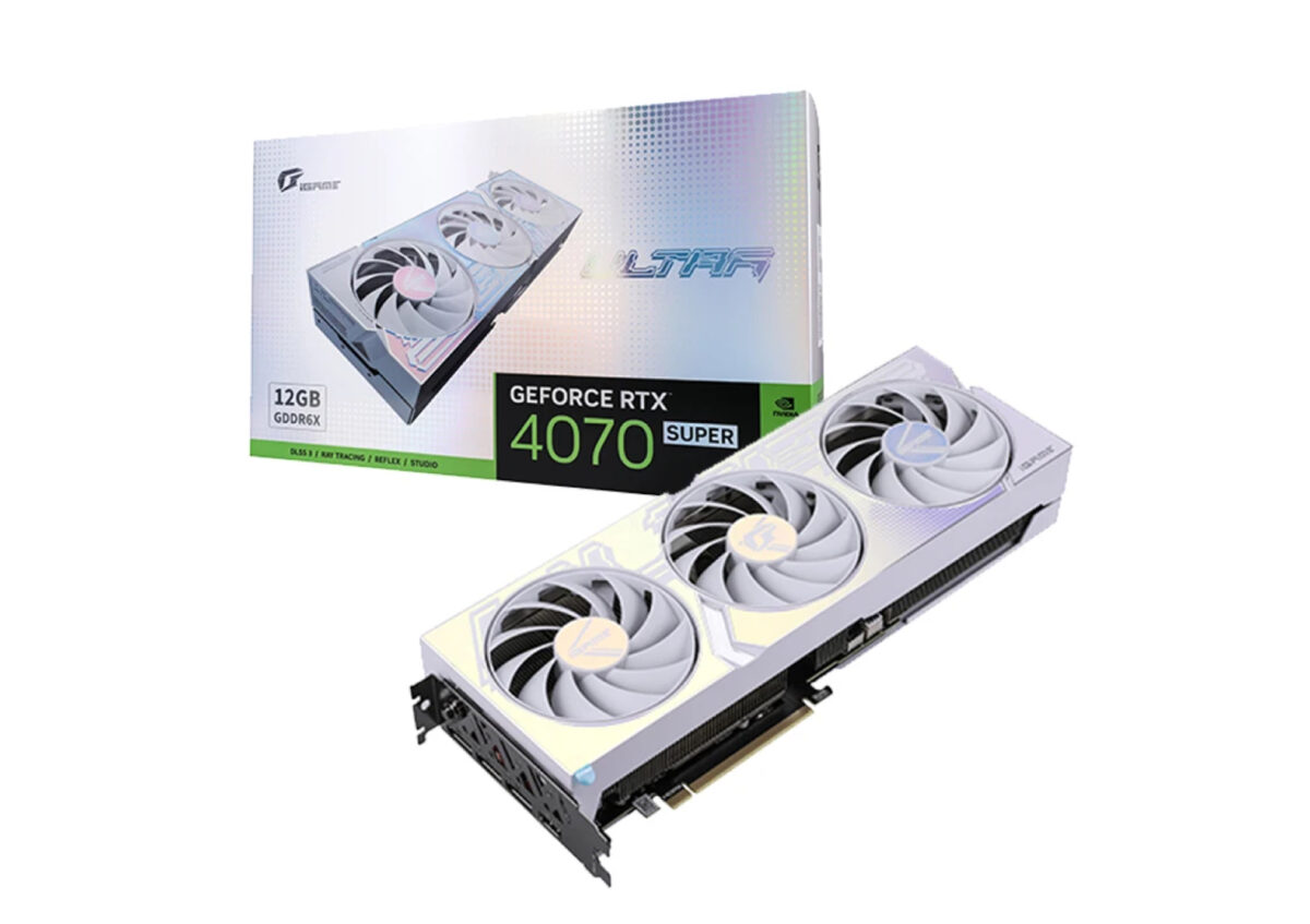 Colorful iGame RTX 4070 Super Ultra W OC 12GB (WHITE)