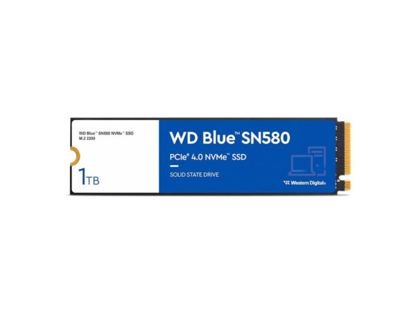 Western Digital Blue SN580 1TB M.2 NVMe Gen4 Internal SSD