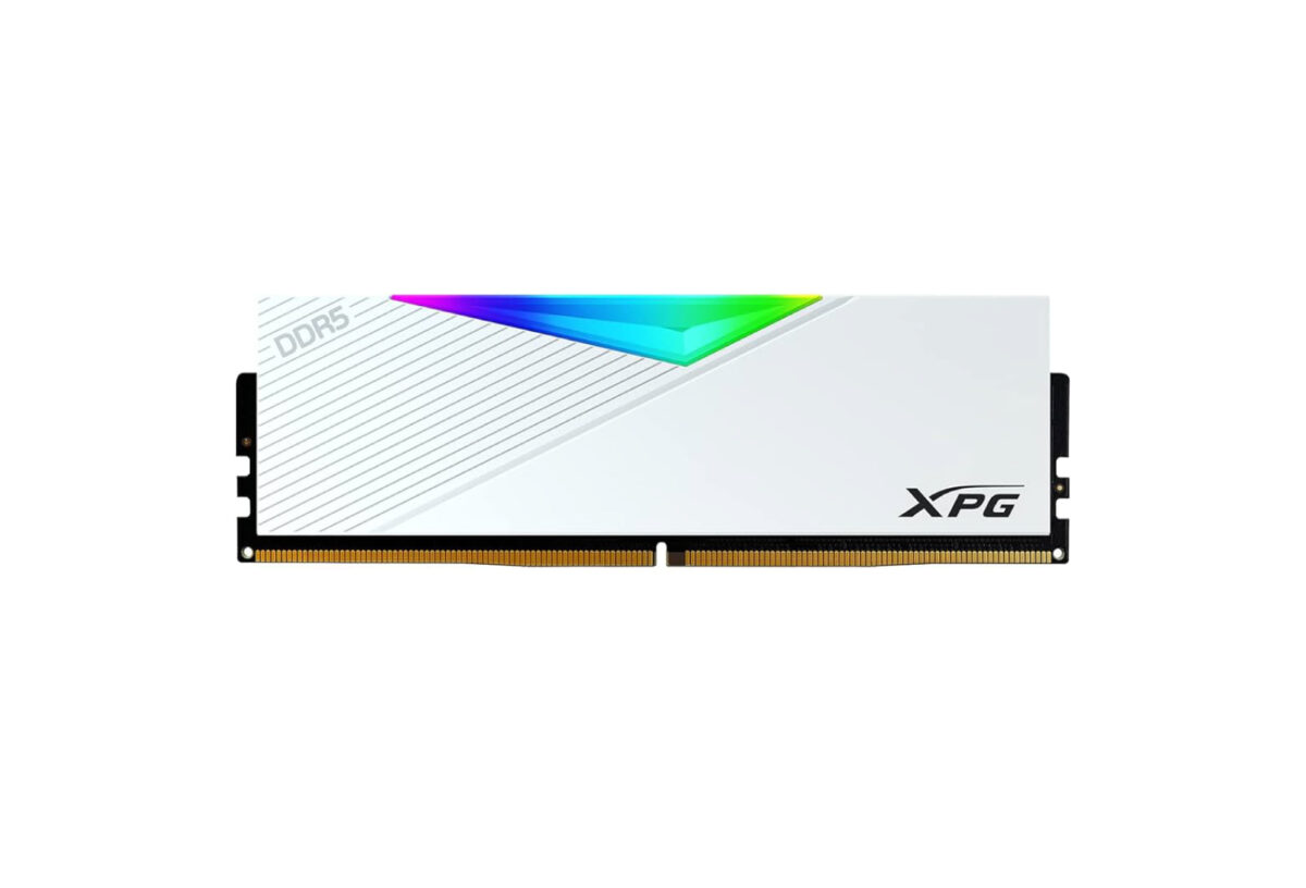 Adata XPG LANCER RGB 16GB (16GBx1) DDR5 5200MHz Desktop RAM (White)