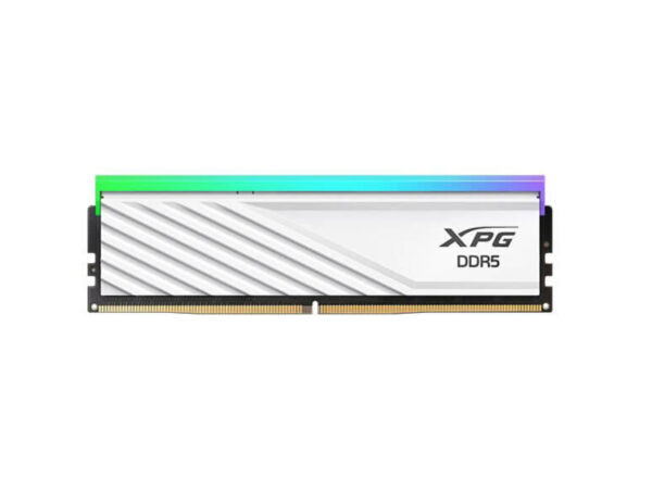 Adata XPG Lancer Blade RGB Series 16GB (16GBx1) DDR5 6000MHz Desktop Ram (White)