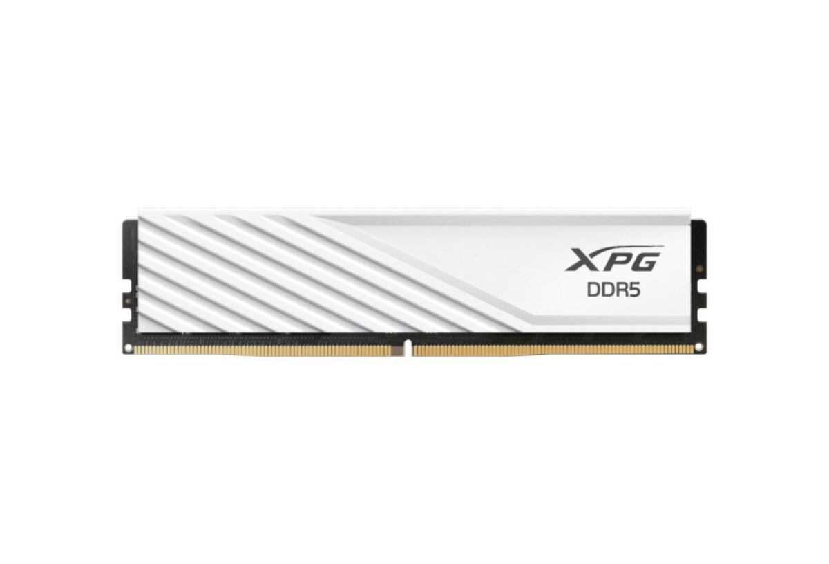 Adata XPG Lancer Blade Series 16GB (16GBx1) DDR5 6000MHz Desktop Ram (White)