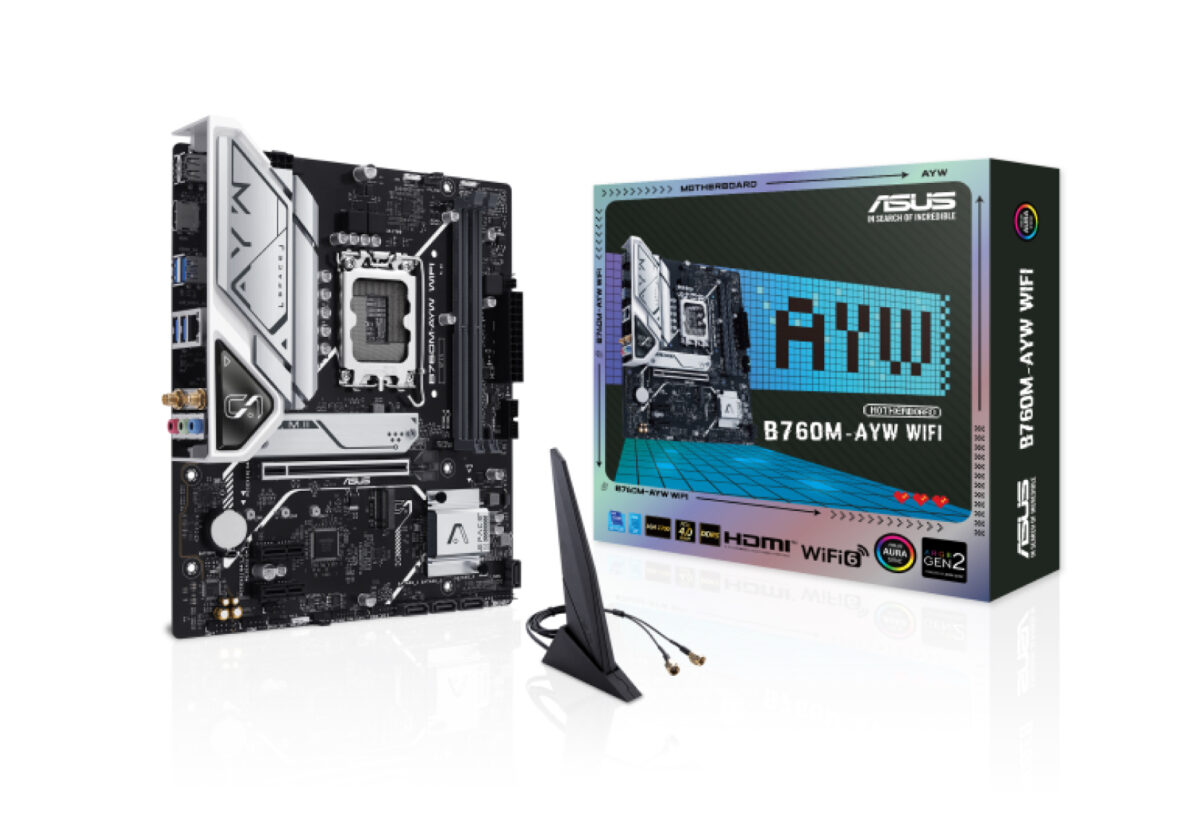 Asus-B760M-AYW-WIFI-Motherboard Asus B760M-AYW WIFI Motherboard