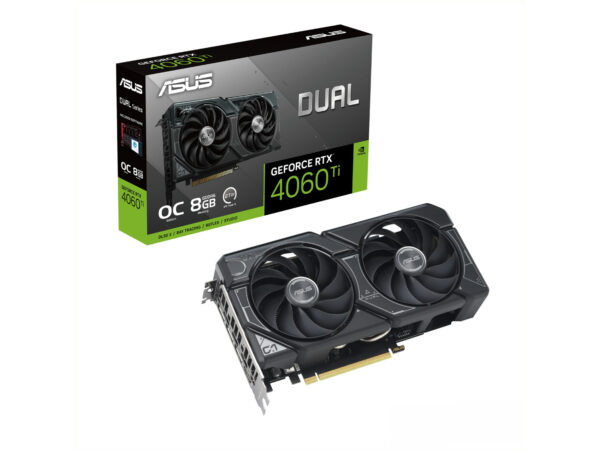 Asus Dual RTX 4060 Ti SSD OC Edition 8GB Graphics Card