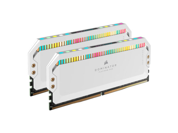 Corsair Dominator Platinum RGB 32GB (16GBx2) DDR5 6200MHz Desktop RAM (White)