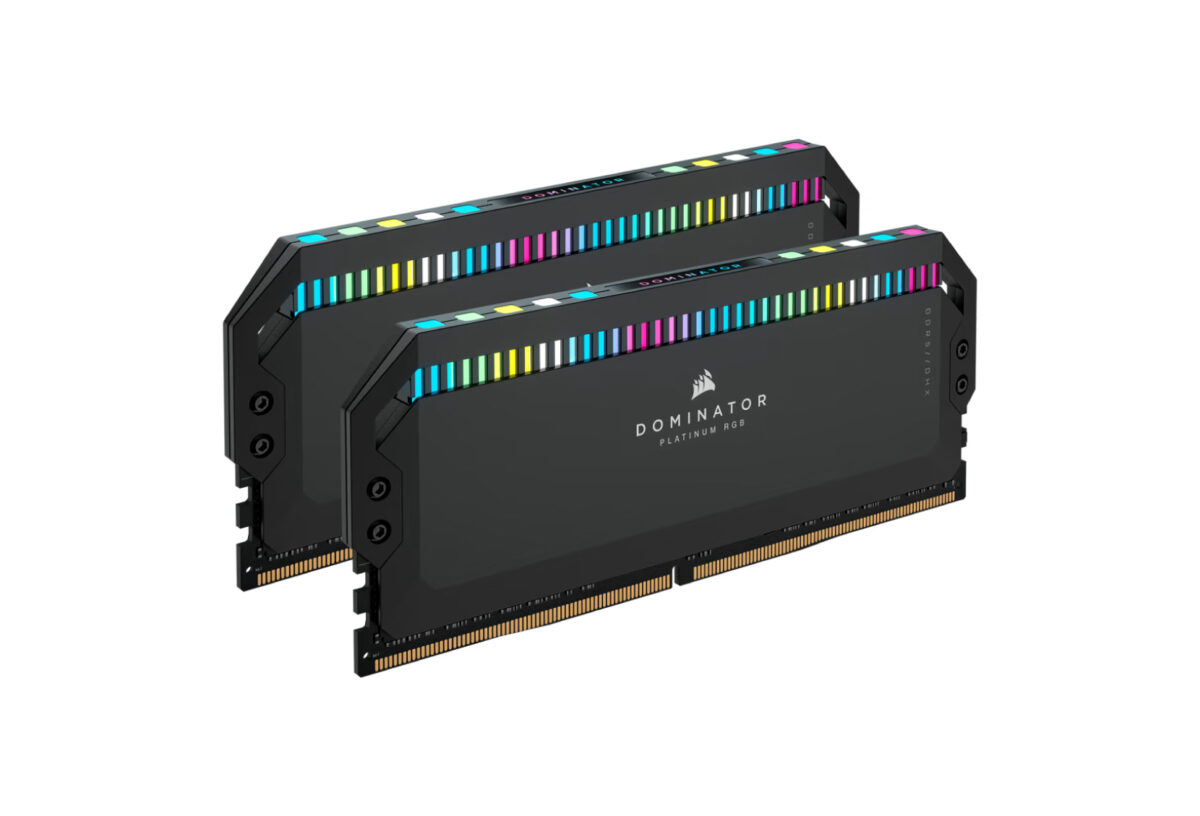 Corsair Dominator Platinum RGB DDR5 32GB (16GBx2) 6200MHz Desktop RAM (Black)