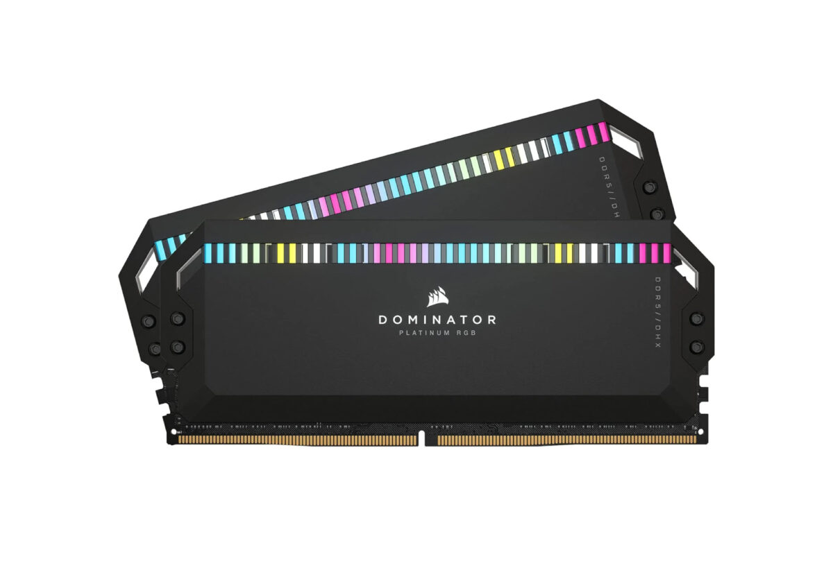 Corsair Dominator Platinum RGB DDR5 32GB (16GBx2) 7200MHz Desktop RAM (Black)