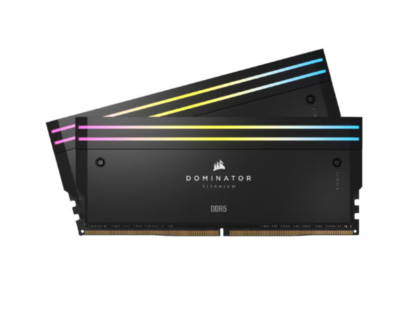 Corsair Dominator Titanium RGB DDR5 96GB (48GBx2) 6600MHz RAM (Black)