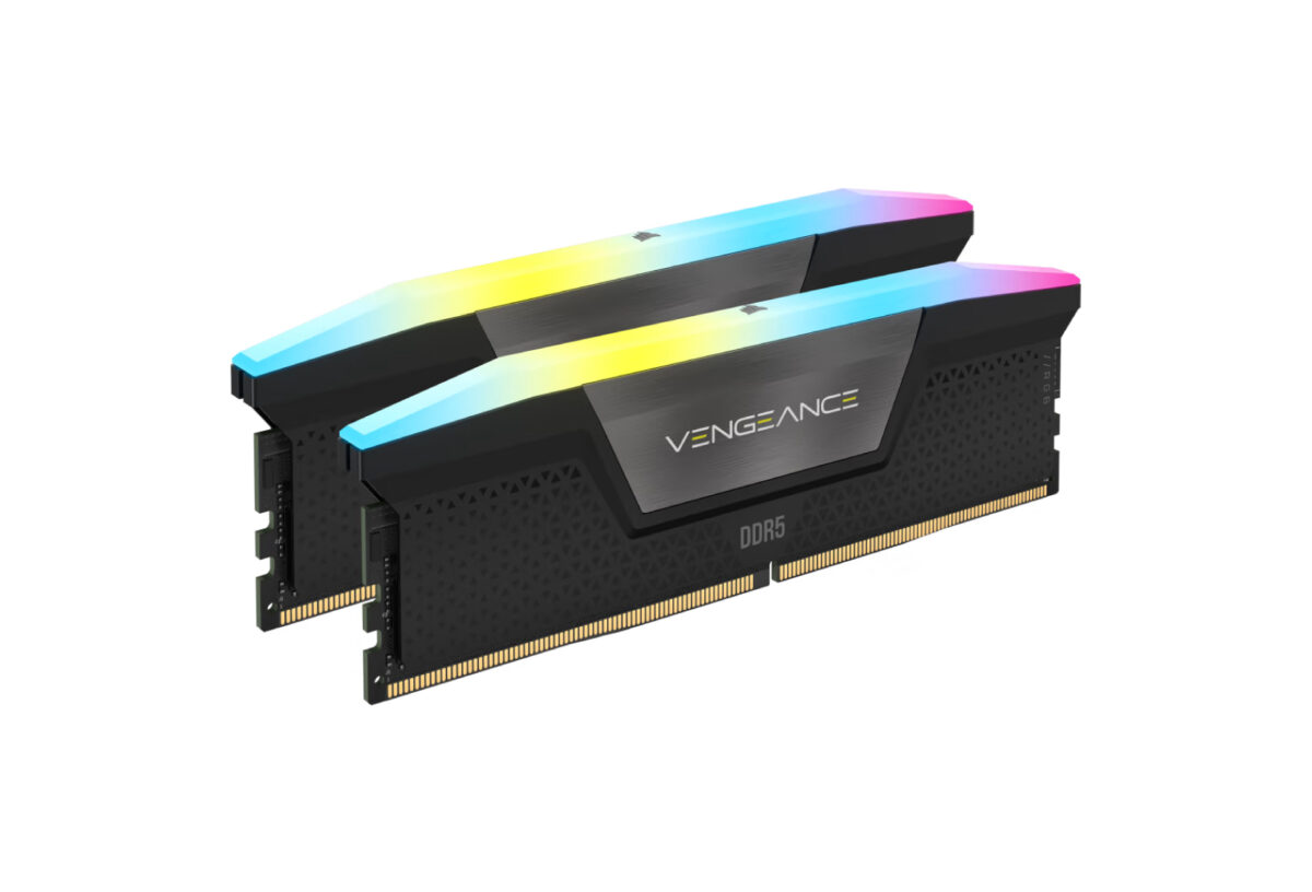 Corsair Vengeance RGB 64GB (32GBx2) DDR5 6400MHz Ram (Black)