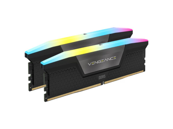 Corsair Vengeance RGB 64GB (32GBx2) DDR5 6400MHz Ram (Black)
