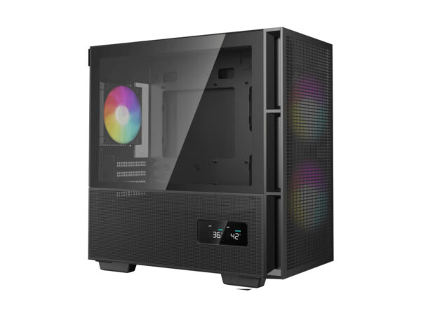 DeepCool CH360 Digital ARGB (M-ATX) Mini Tower Cabinet (Black)