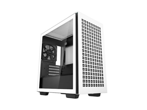 DeepCool CH370 White (M-ATX) Mini Tower Cabinet (White)
