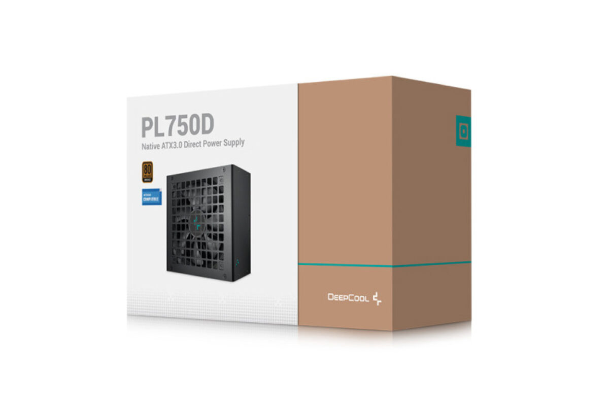 DeepCool PL750D ATX 3.0 750 Watt 80 Plus Bronze SMPS