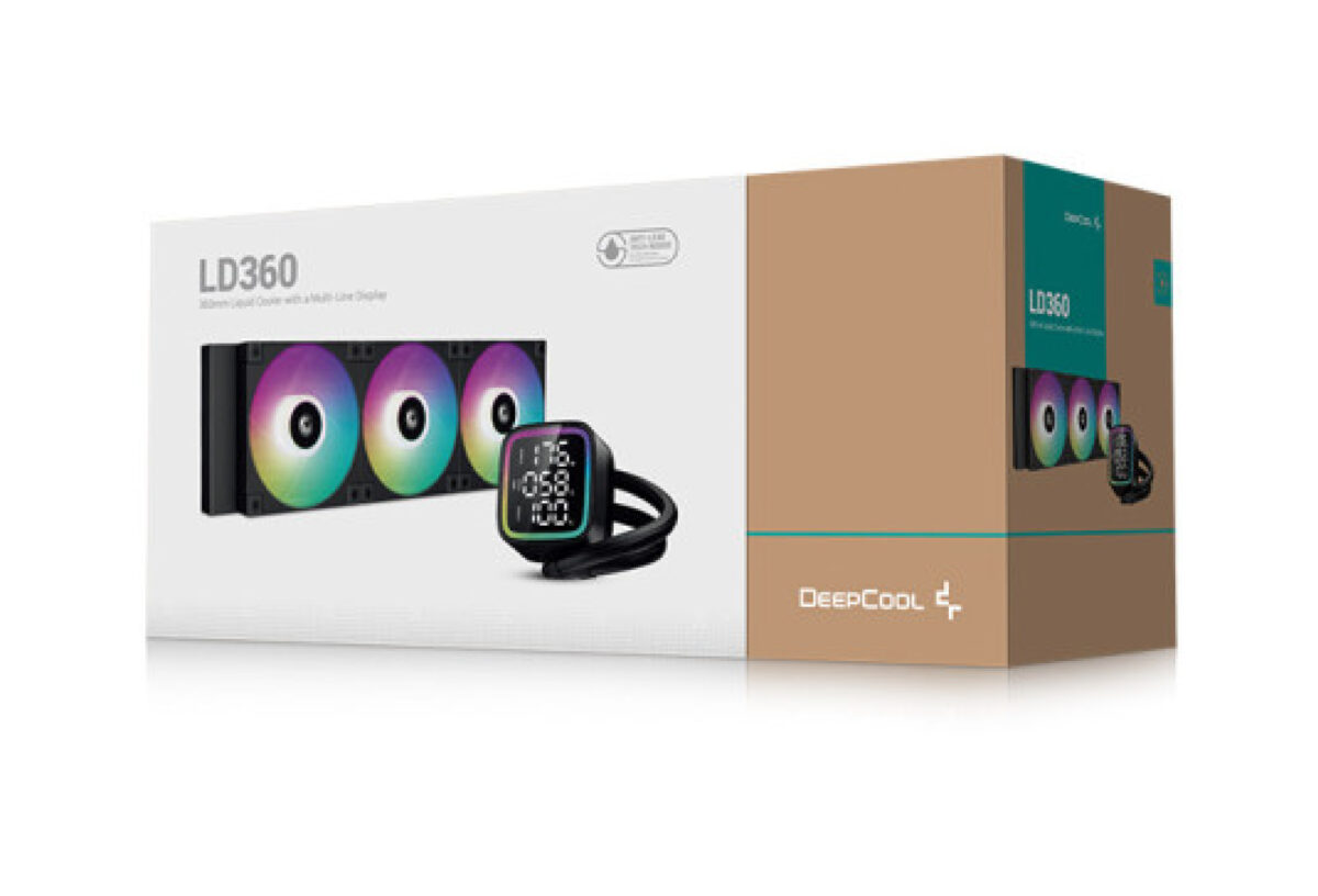 Deepcool LD360 ARGB CPU Liquid Cooler (Black)