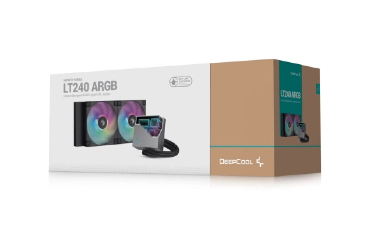 Deepcool LT240 ARGB CPU Liquid Cooler (Black)