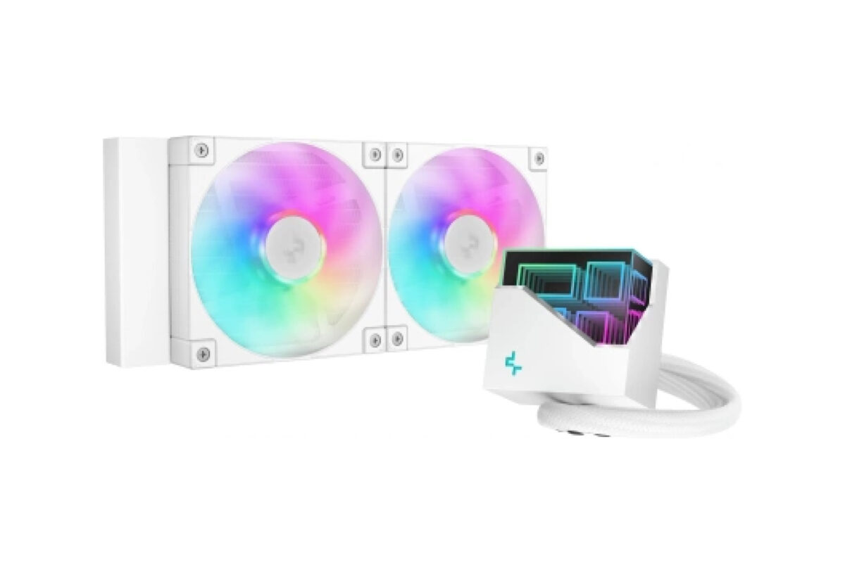 Deepcool LT240 WH ARGB CPU Liquid Cooler (White)