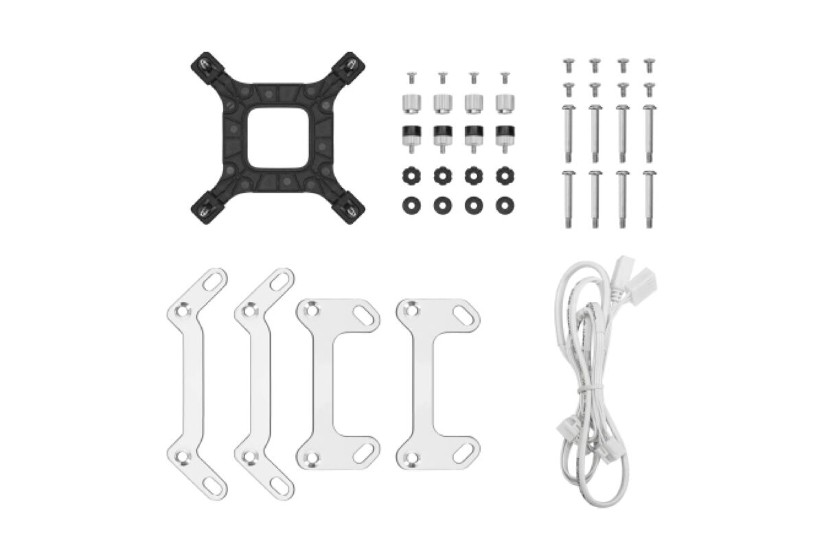 Deepcool LT240 WH ARGB CPU Liquid Cooler (White)
