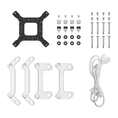 Deepcool LT240 WH ARGB CPU Liquid Cooler (White)