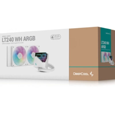 Deepcool LT240 WH ARGB CPU Liquid Cooler (White)