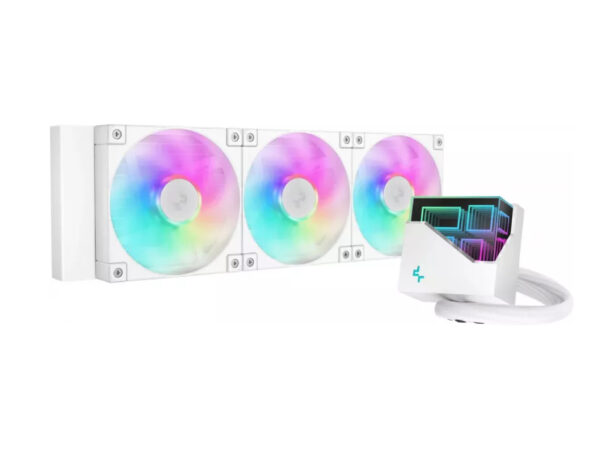 Deepcool LT360 WH ARGB CPU Liquid Cooler (White)-01 Deepcool LT360 WH ARGB CPU Liquid Cooler (White)