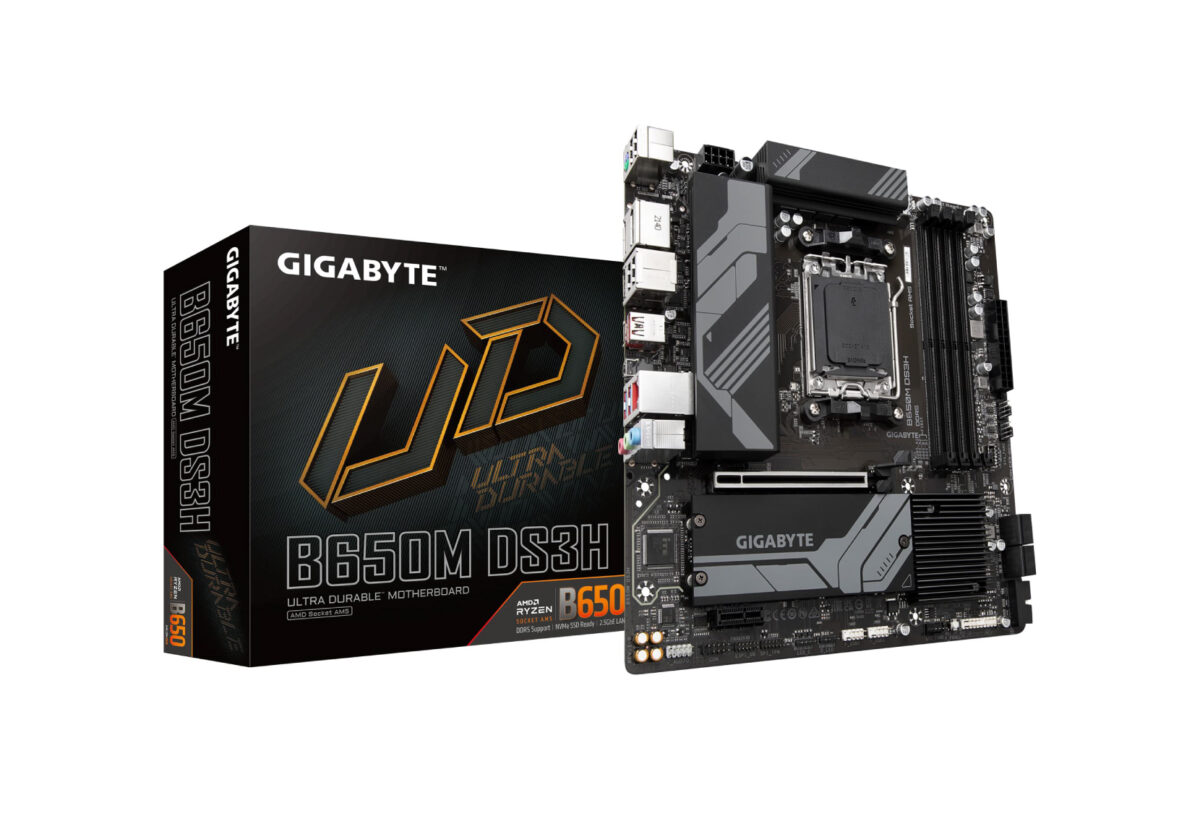 Gigabyte-B650M-DS3H-Motherboard Gigabyte B650M DS3H Motherboard