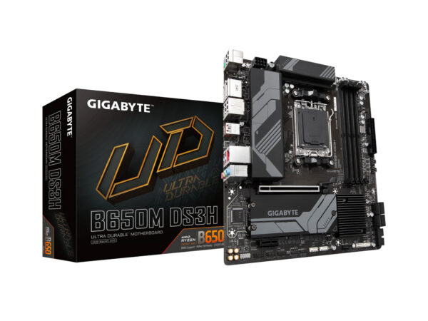 Gigabyte-B650M-DS3H-Motherboard Gigabyte B650M DS3H Motherboard