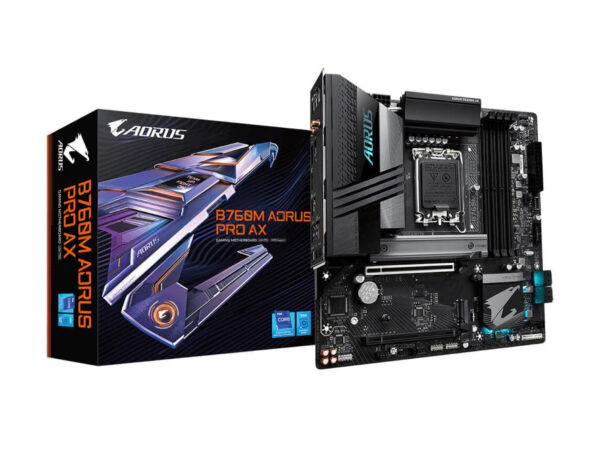 Gigabyte-B760M-Aorus-Pro-AX-(Wi-Fi)-Motherboard Gigabyte B760M Aorus Pro AX (Wi-Fi) Motherboard