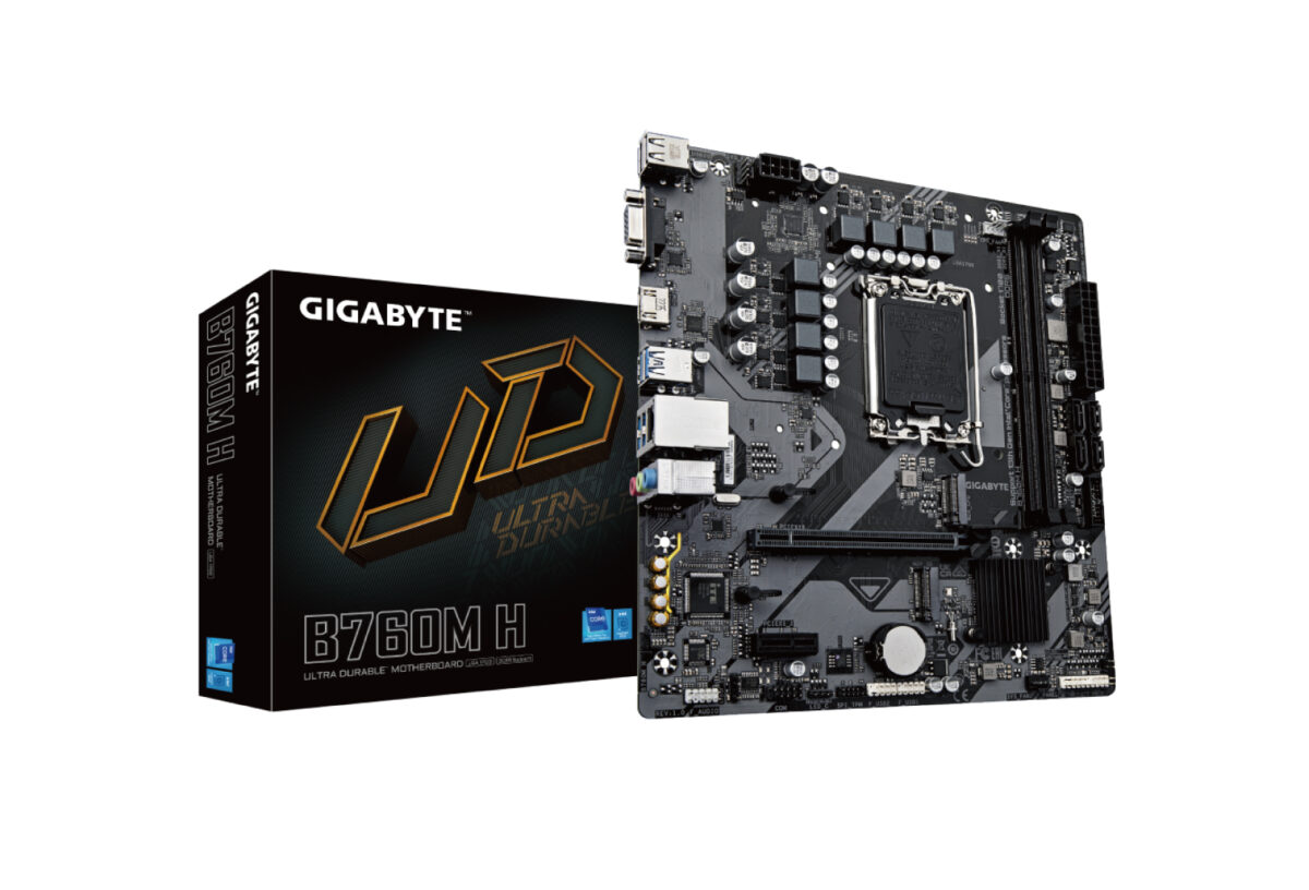 Gigabyte-B760M-H-DDR5-Motherboard Gigabyte B760M H DDR5 Motherboard