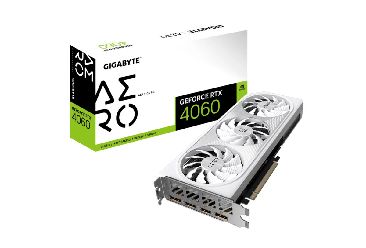 Gigabyte-RTX-4060-Aero-OC-8GB-GDDR6-Graphics-Card Gigabyte RTX 4060 Aero OC 8GB GDDR6 Graphics Card