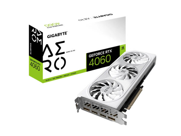 Gigabyte RTX 4060 Aero OC 8GB GDDR6 Graphics Card