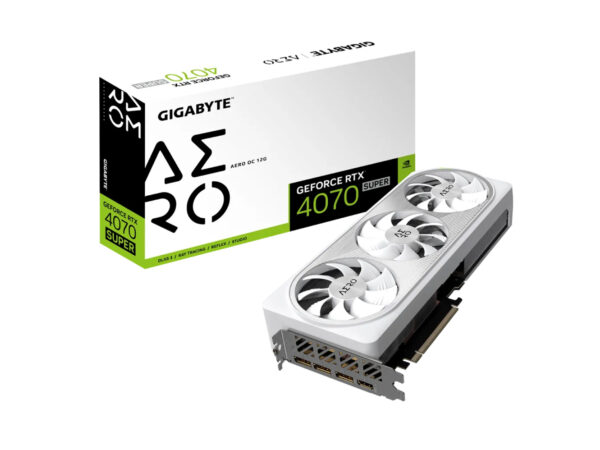 Gigabyte RTX 4070 Super Aero OC 12GB Gaming Graphics Card