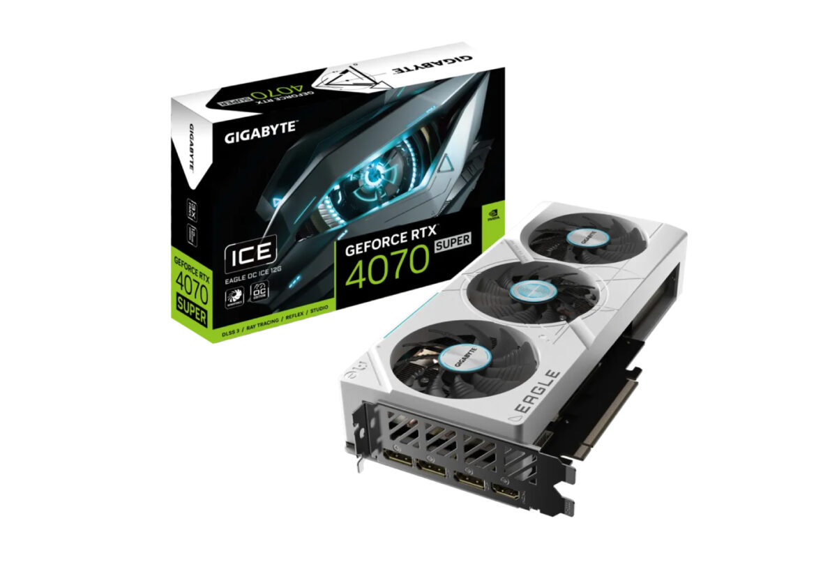 Gigabyte RTX 4070 Super Eagle OC ICE 12GB Graphics Card