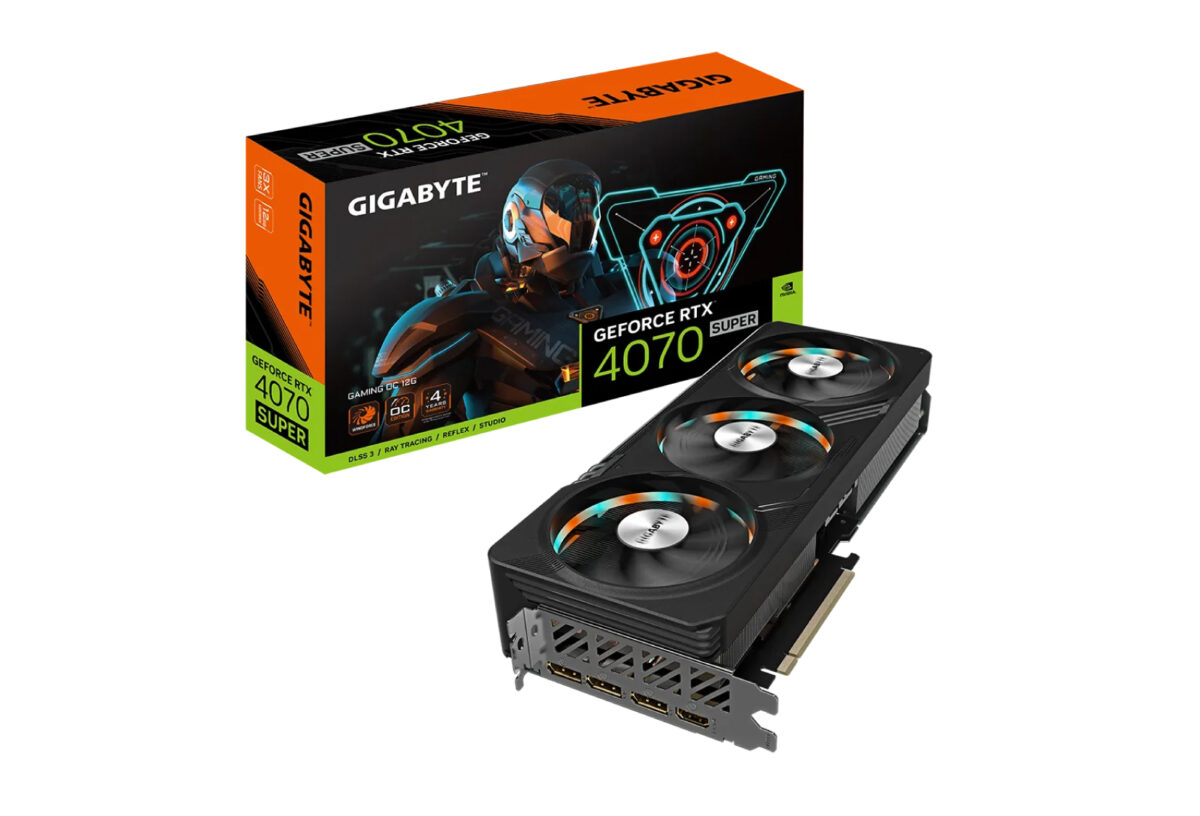 Gigabyte RTX 4070 Super Gaming OC 12GB Graphics Card