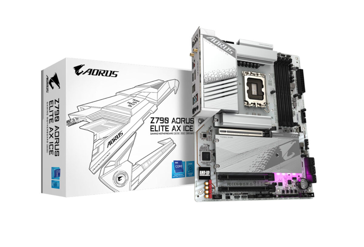 Gigabyte Z790 Aorus Elite AX ICE DDR5 Motherboard