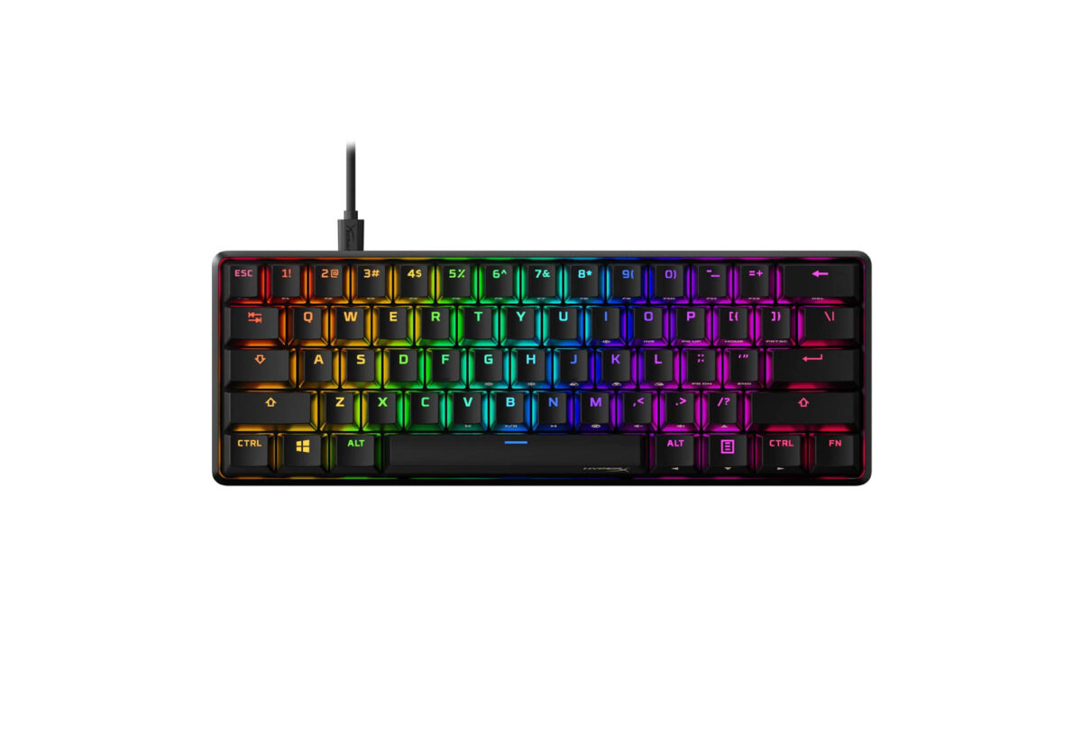 HyperX Alloy Origins 60 Mechanical Gaming Keyboard (Red Linear Switches)