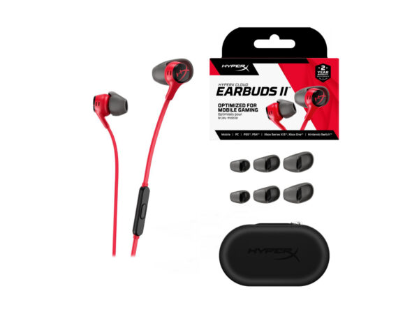 HyperX Cloud Earbuds (Red)