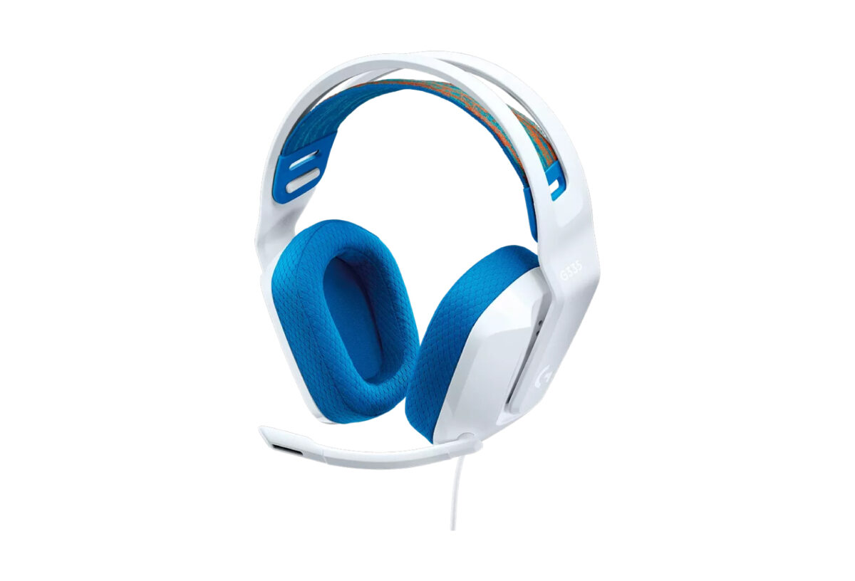 Logitech G335 Gaming Headset (White)