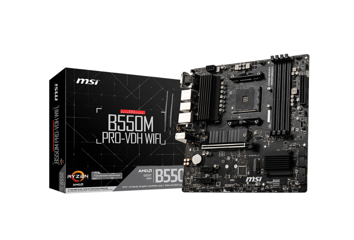 MSI B550M PRO-VDH WIFI Motherboard