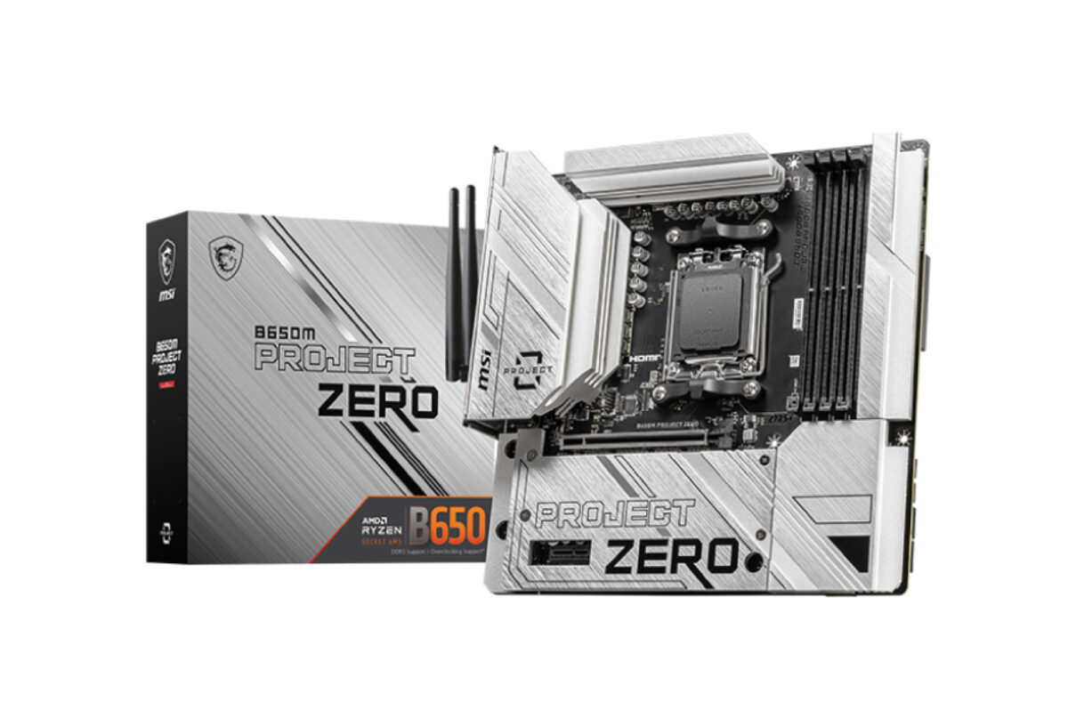 MSI B650M Project Zero (Wi-Fi) Motherboard