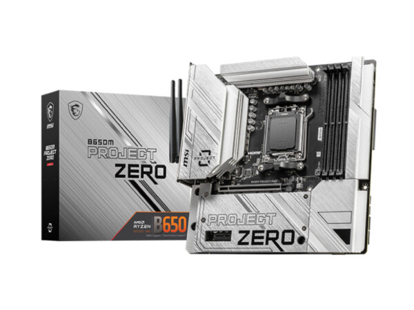 MSI B650M Project Zero (Wi-Fi) Motherboard
