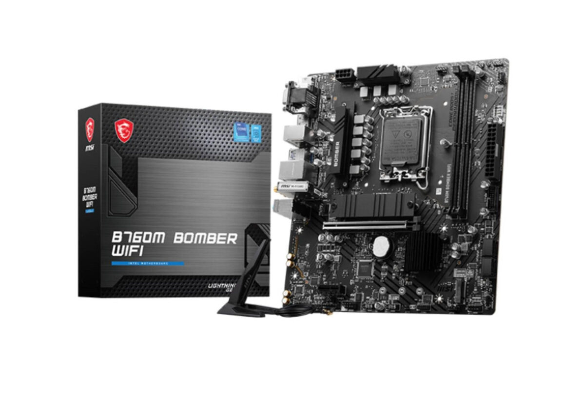 MSI B760M Bomber WIFI DDR4 Motherboard