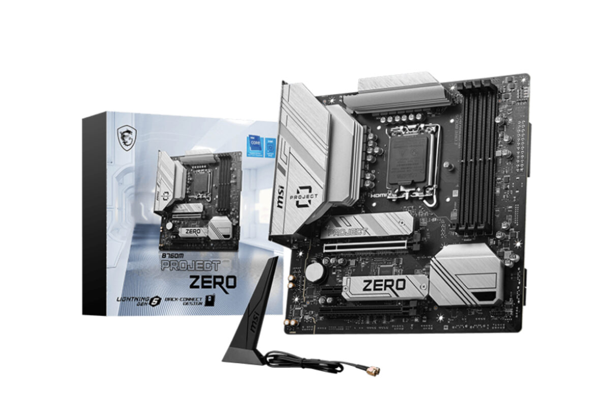 MSI B760M Project Zero (Wi-Fi) Motherboard
