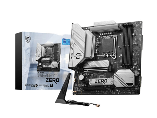 MSI B760M Project Zero (Wi-Fi) Motherboard