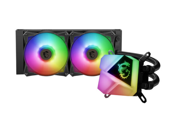 MSI-MAG-Coreliquid-C240-ARGB-CPU-Liquid-Cooler MSI MAG Coreliquid C240 ARGB CPU Liquid Cooler
