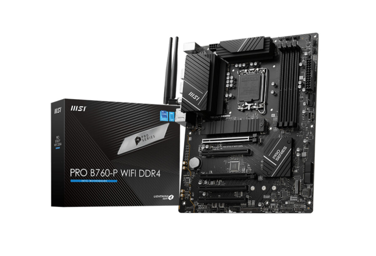 MSI-Pro-B760-P-WIFI-DDR4-Motherboard MSI Pro B760-P WIFI DDR4 Motherboard