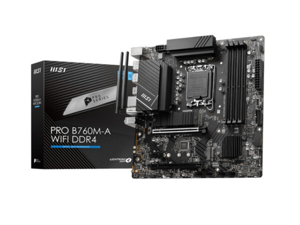 MSI Pro B760M-A WIFI DDR4 Motherboard