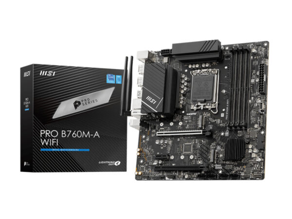 MSI Pro B760M-A WIFI DDR5 Motherboard