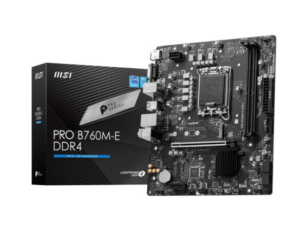 MSI Pro B760M-E DDR4 Motherboard