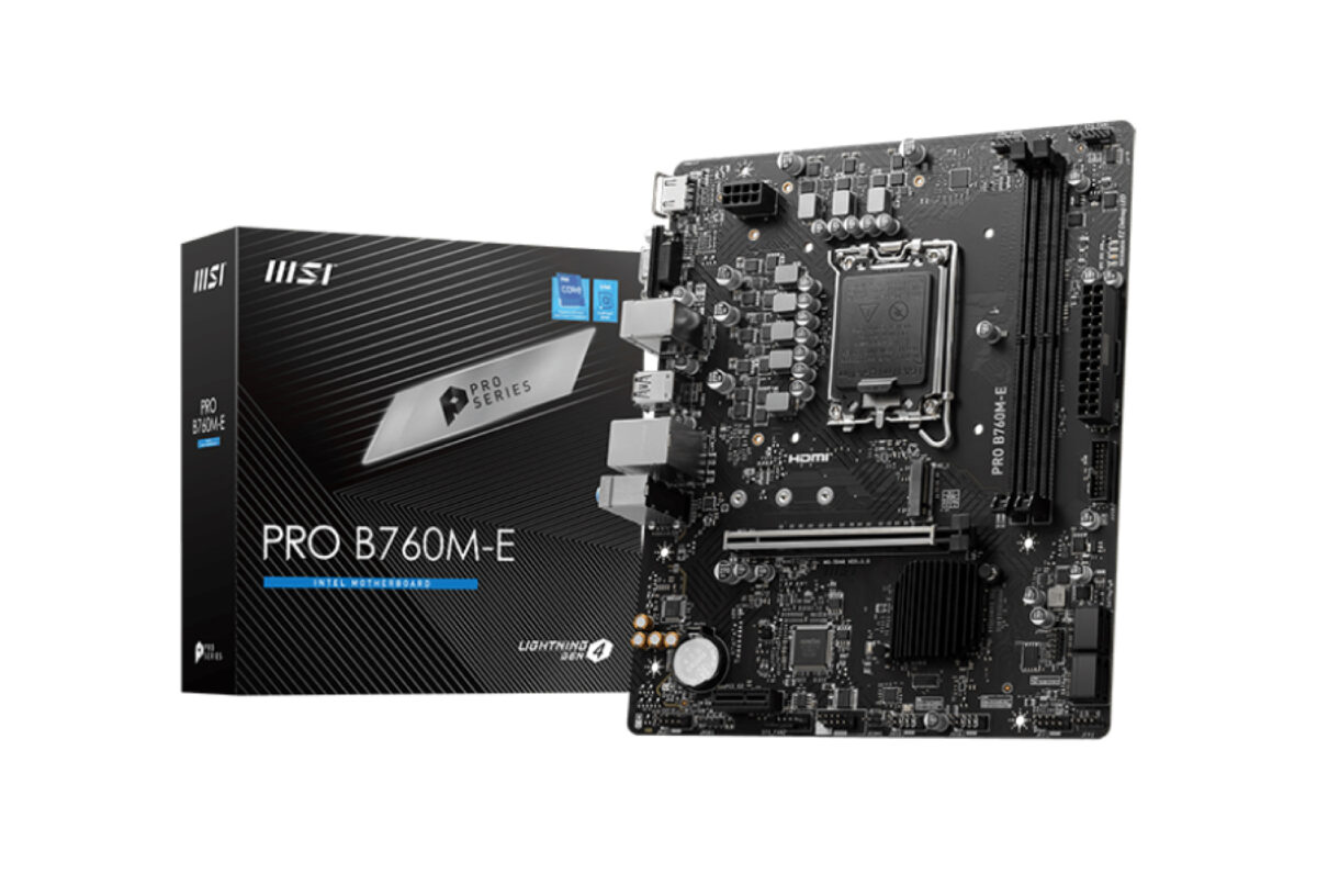 MSI Pro B760M-E Motherboard