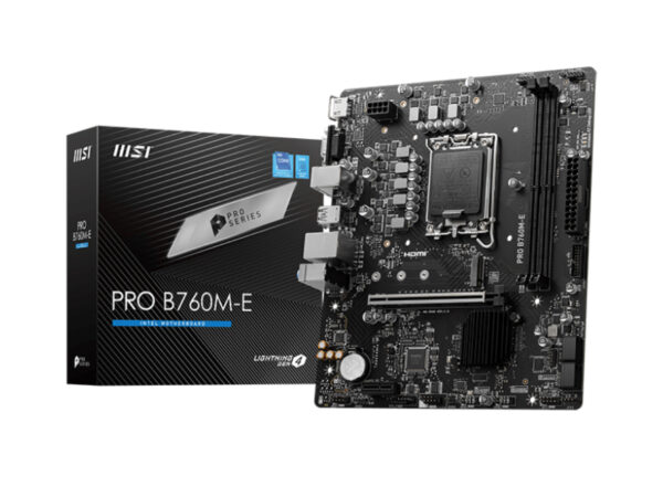MSI Pro B760M-E Motherboard